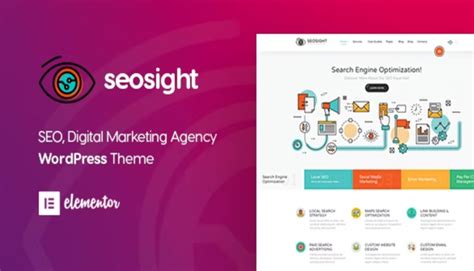 seosight|Seosight Digital Marketing Agency WordPress Theme  .